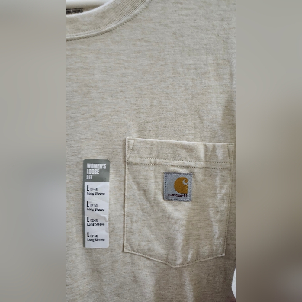 Carhartt Long Sleeve Tee Qty 1 - Picture 8 of 16